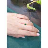 0.44 Ct. Chrome Tourmaline from Mozambique Life Style