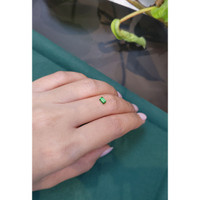 0.32 Ct. Chrome Tourmaline from Mozambique Life Style