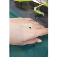 0.31 Ct. Chrome Tourmaline from Mozambique Life Style