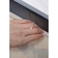 0.58 Ct. Aquamarine from Brazil Life Style