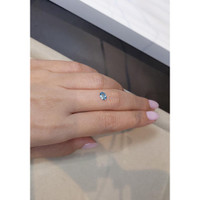 0.40 Ct. Aquamarine from Brazil Life Style