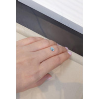 0.59 Ct. Aquamarine from Brazil Life Style