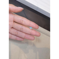 0.63 Ct. Aquamarine from Brazil Life Style
