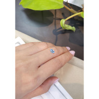 0.64 Ct. Aquamarine from Brazil Life Style