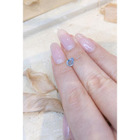 0.60 Ct. Aquamarine from Brazil Life Style