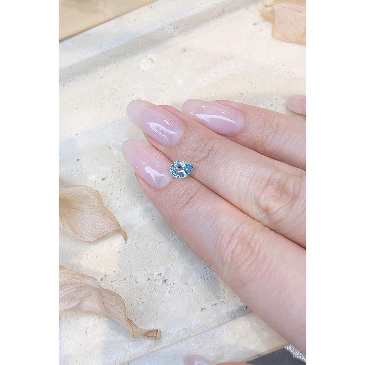 0.66 Ct. Aquamarine from Brazil