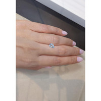0.93 Ct. Aquamarine from Mozambique Life Style