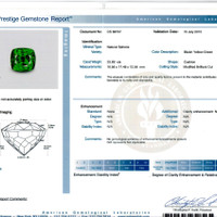 33.89 Ct. Sphene (Titanite) from Madagascar Scan Report