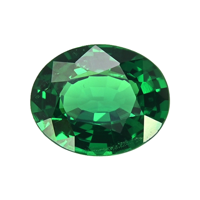 2.00 Ct. Tsavorite Garnet from Tanzania Video