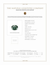 0.22 Ct. Alexandrite from Ceylon (Sri Lanka) Scan Report