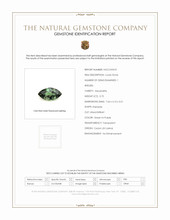 0.75 Ct. Alexandrite from Ceylon (Sri Lanka) Scan Report