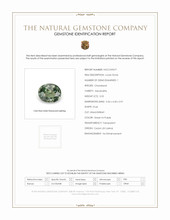 0.55 Ct. Alexandrite from Ceylon (Sri Lanka) Scan Report