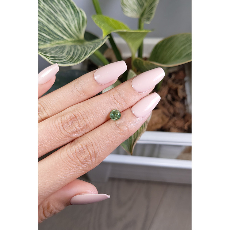 1.23 Ct. Demantoid Garnet from Madagascar