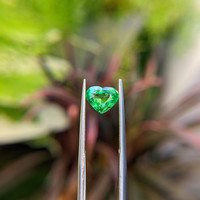 1.69 Ct. Tsavorite Garnet from Tanzania Life Style