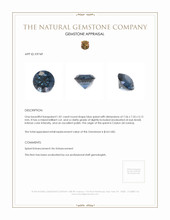 1.81 Ct. Spinel from Ceylon (Sri Lanka) Appraisal