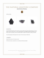 2.98 Ct. Pinkish Purple Spinel from Ceylon (Sri Lanka) Appraisal