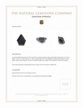 2.98 Ct. Spinel from Ceylon (Sri Lanka) Appraisal