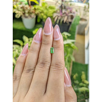 0.54 Ct. Tsavorite Garnet from Madagascar Life Style