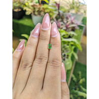 0.57 Ct. Tsavorite Garnet from Madagascar Life Style