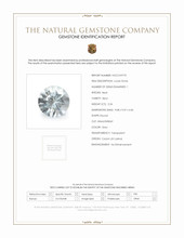2.24 Ct. Grey Beryl from Ceylon (Sri Lanka) Scan Report