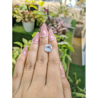 3.56 Ct. Aquamarine from Ceylon (Sri Lanka) Life Style