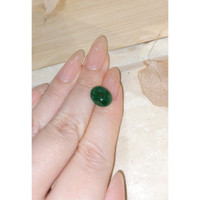4.05 Ct. Cabochon Jade from Burma (Myanmar) Life Style