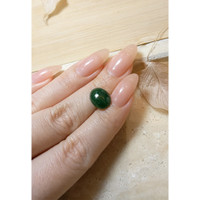 4.05 Ct. Cabochon Jade from Burma (Myanmar) Life Style