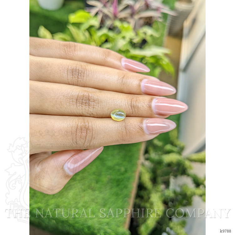 2.06 Ct. Cabochon Chrysoberyl from Ceylon (Sri Lanka)