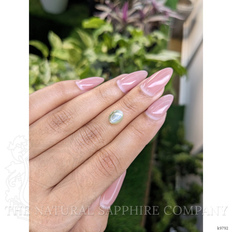 2.06 Ct. Cabochon Chrysoberyl from Ceylon (Sri Lanka)