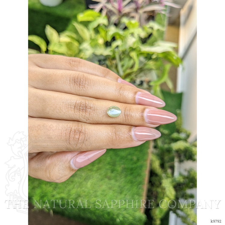 2.06 Ct. Cabochon Chrysoberyl from Ceylon (Sri Lanka)