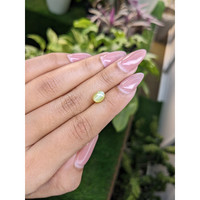 1.83 Ct. Cabochon Chrysoberyl from Ceylon (Sri Lanka) Life Style