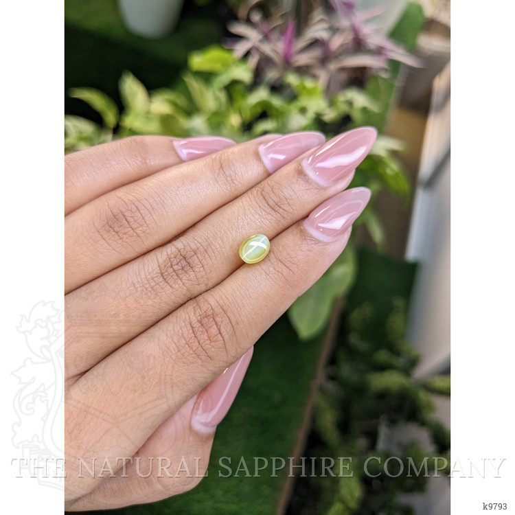 1.83 Ct. Cabochon Chrysoberyl from Ceylon (Sri Lanka)