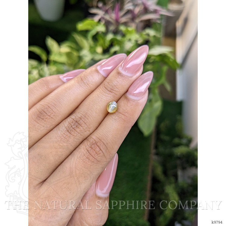 1.53 Ct. Cabochon Chrysoberyl from Ceylon (Sri Lanka)