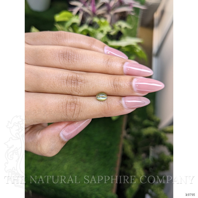 1.49 Ct. Cabochon Chrysoberyl from Ceylon (Sri Lanka)