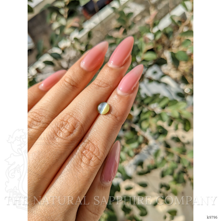 1.52 Ct. Cabochon Chrysoberyl from Ceylon (Sri Lanka)