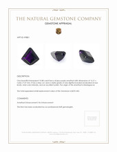 10.88 Ct. Amethyst from Madagascar Appraisal