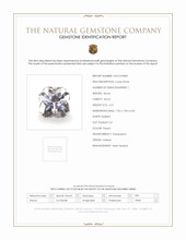 4.21 Ct. Zircon from Malawi Scan Report