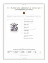 4.21 Ct. Peach Zircon from Malawi Scan Report