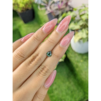 0.82 Ct. Tsavorite Garnet from Tanzania Life Style