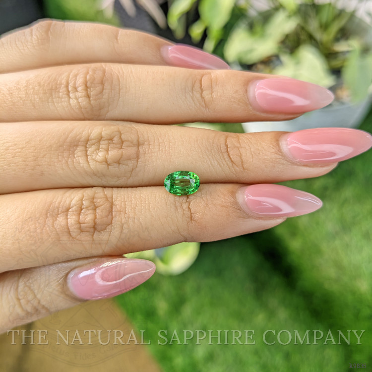 1.29 Ct. Tsavorite Garnet from Tanzania