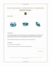 6.24 Ct. Zircon from Malawi Appraisal