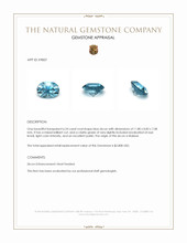 6.24 Ct. Zircon from Malawi Appraisal