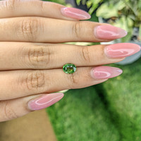 1.22 Ct. Tsavorite Garnet from Tanzania Life Style