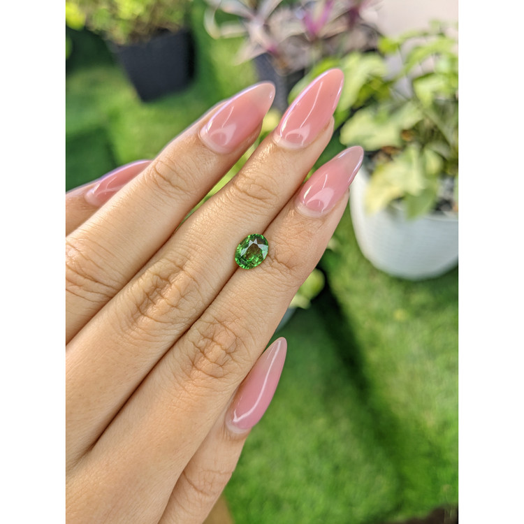 1.22 Ct. Tsavorite Garnet from Tanzania