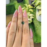 1.18 Ct. Tsavorite Garnet from Tanzania Life Style