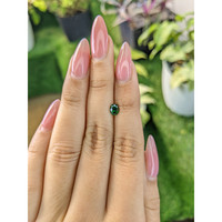 0.59 Ct. Tsavorite Garnet from Tanzania Life Style