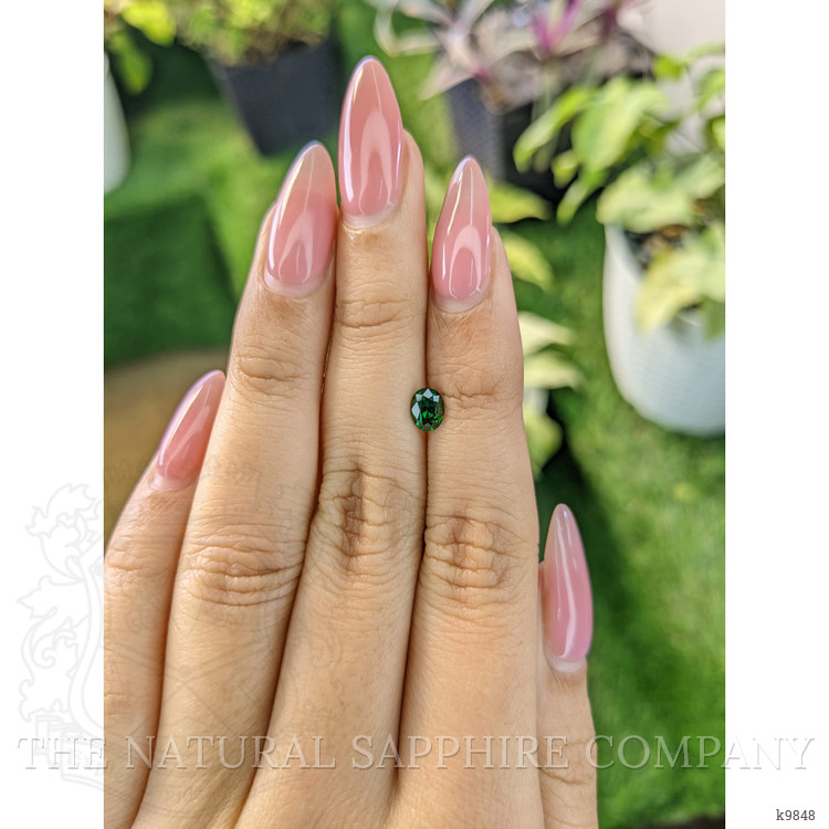 0.59 Ct. Tsavorite Garnet from Tanzania