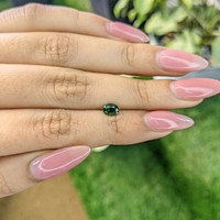 0.59 Ct. Tsavorite Garnet from Tanzania Life Style