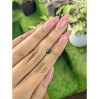 0.59 Ct. Tsavorite Garnet from Tanzania Life Style