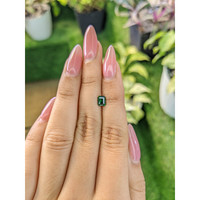 0.79 Ct. Tsavorite Garnet from Tanzania Life Style